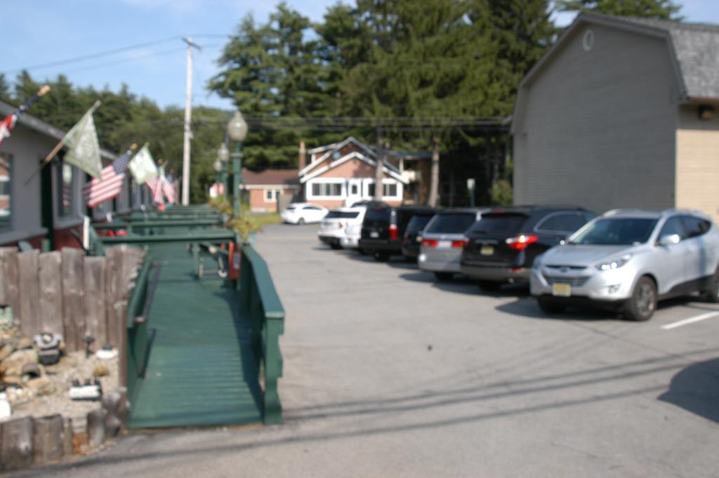 Lincoln Log Colony Hotell Lake George Rum bild