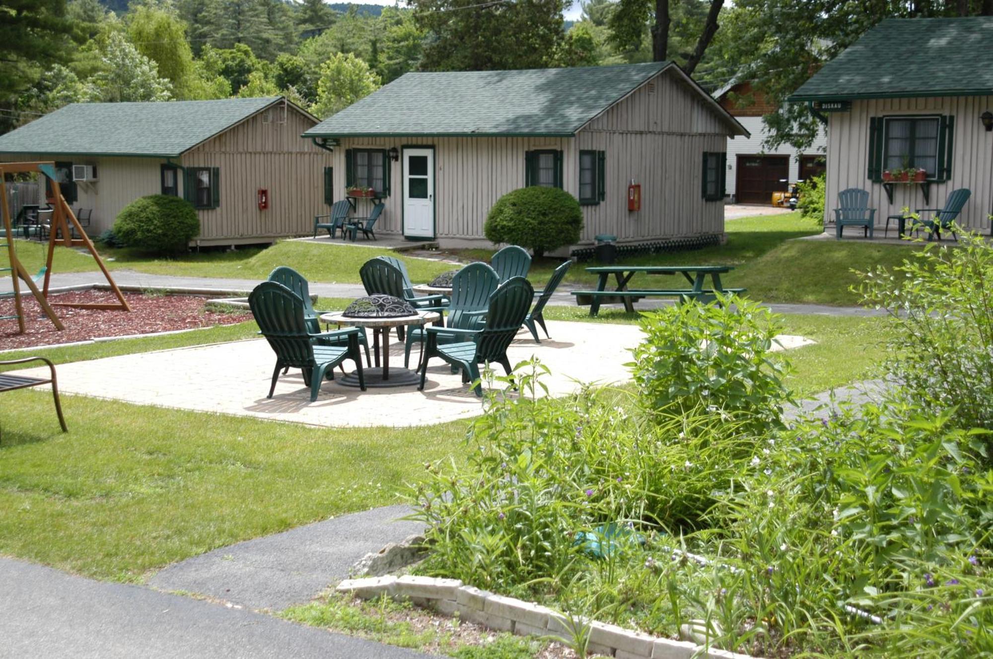 Lincoln Log Colony Hotell Lake George Rum bild