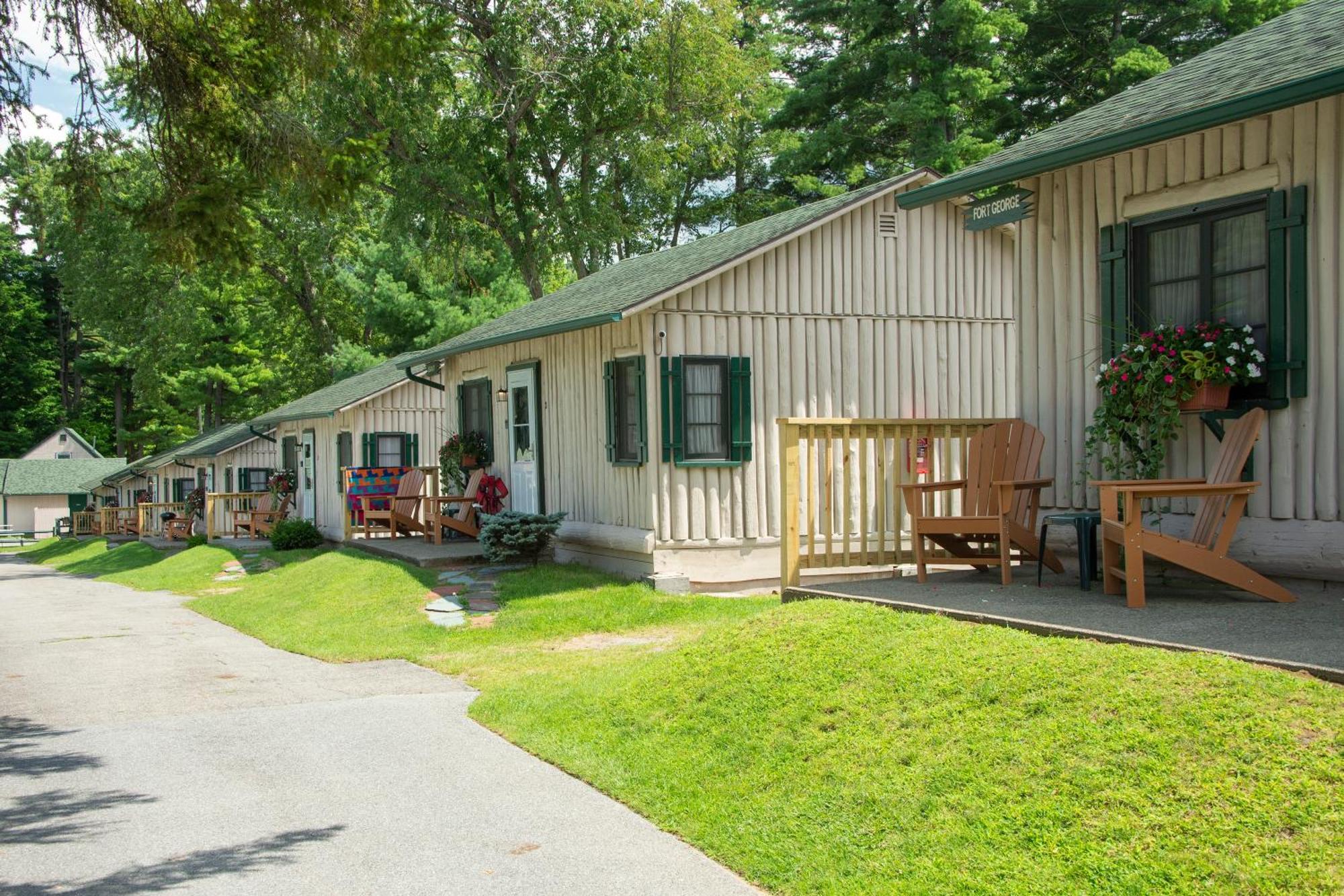 Lincoln Log Colony Hotell Lake George Exteriör bild
