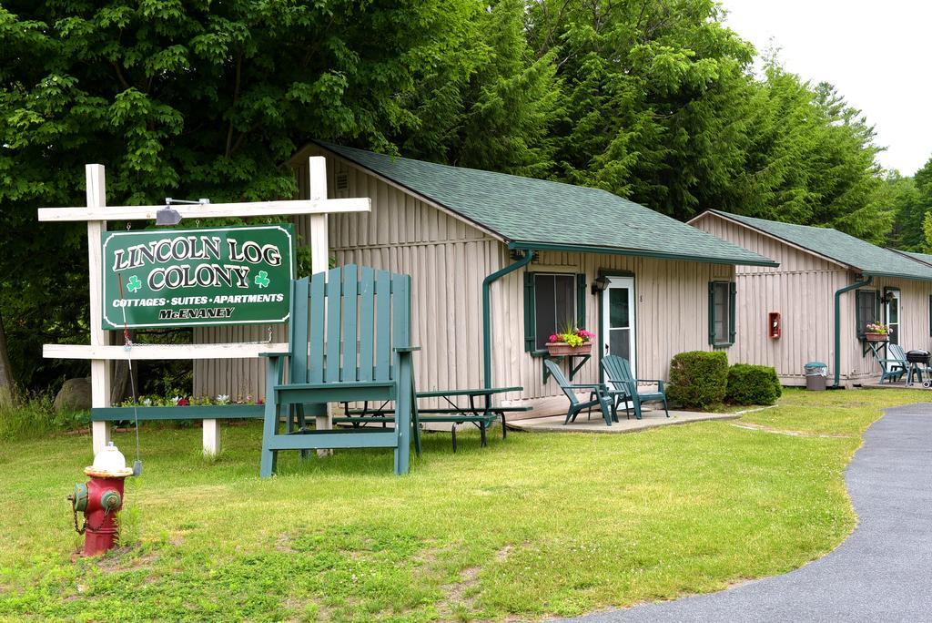 Lincoln Log Colony Hotell Lake George Exteriör bild